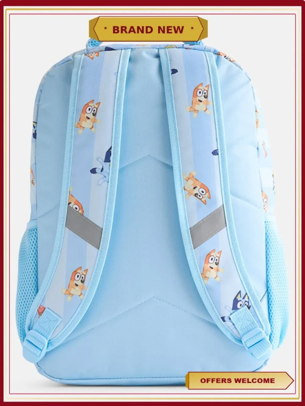 Bluey Backpack with Lunch Bag and Headphones Set